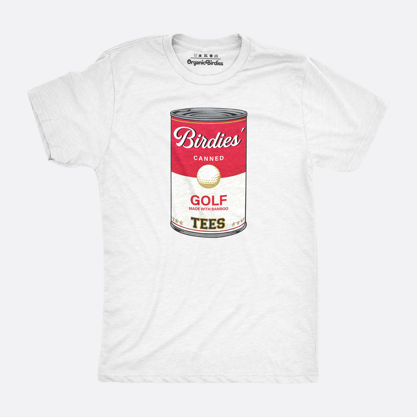 The Golf Soup Can Tee