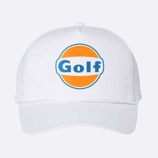 Golf Oil Trucker Hat