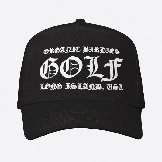 Chrome Golf Hat