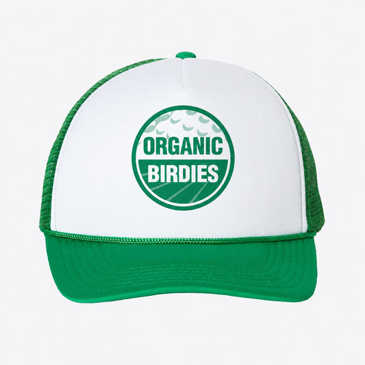 Organic Birdies Logo Trucker Hat