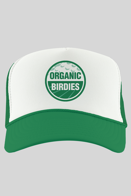 Organic Birdies Logo Trucker Hat