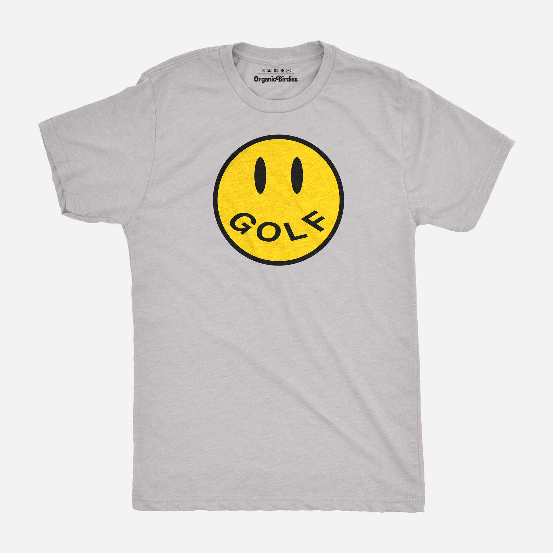 HOWLIN'｜SHORT-SLEEVED ROUND NECK T-SHIRTS (SMILING FACE adidas neo M Smly Tee 1 Smiling Face Printing Sports Round